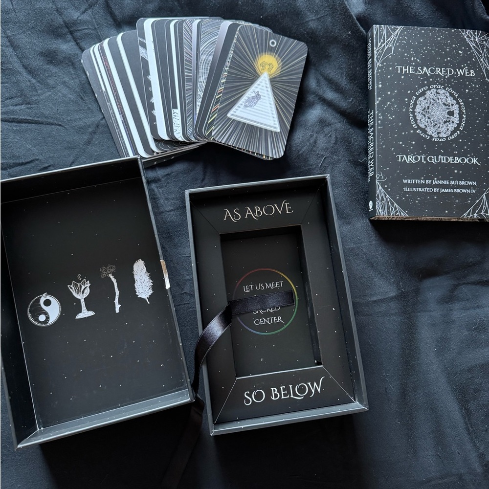 The Sacred Web Tarot Deck & Guidebook - Picture 2 of 2